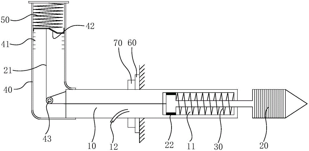 Yielding anchor rod capable of monitoring yielding amount in real-time