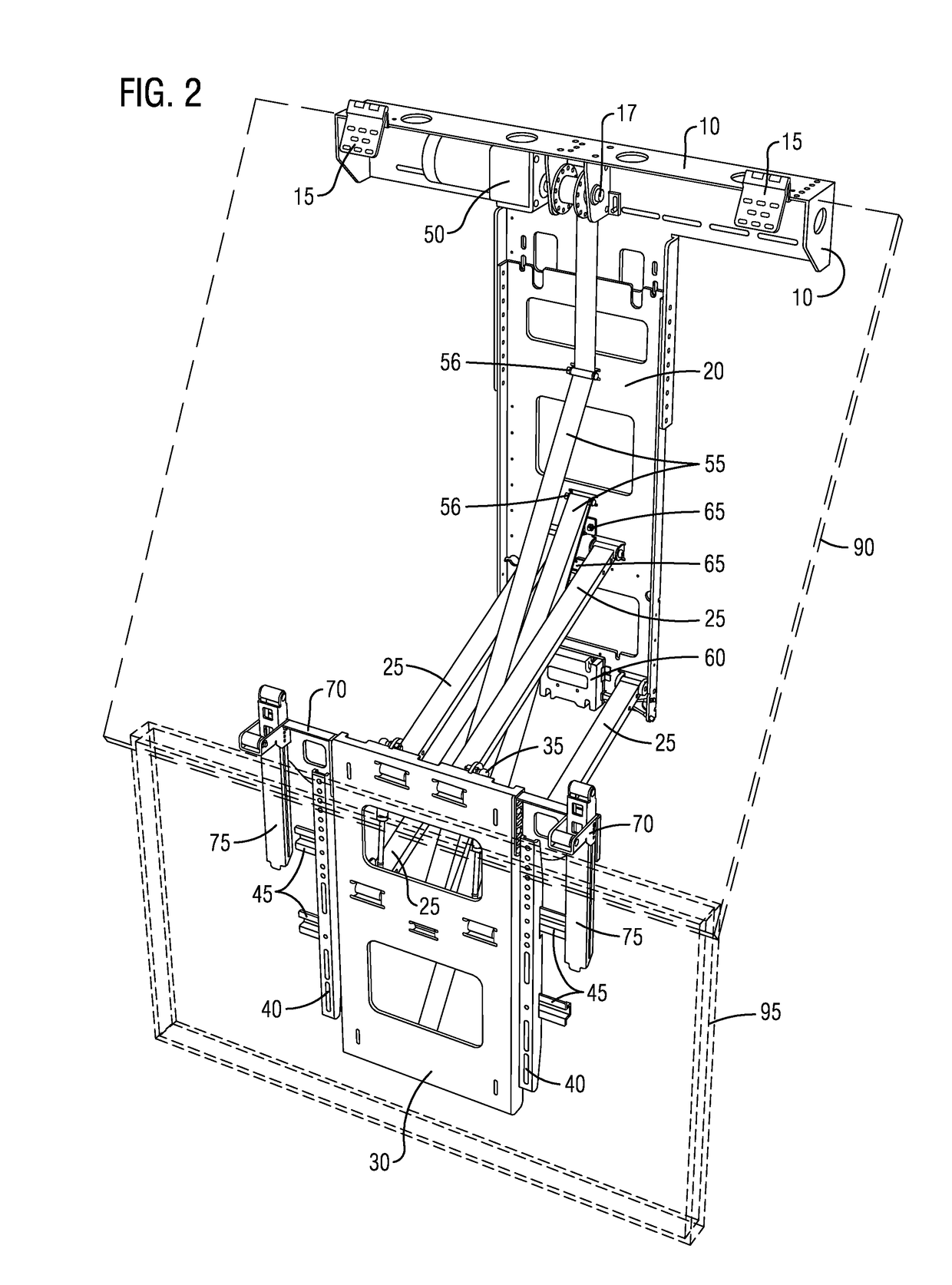 Art and a television (ARTV) mounting system