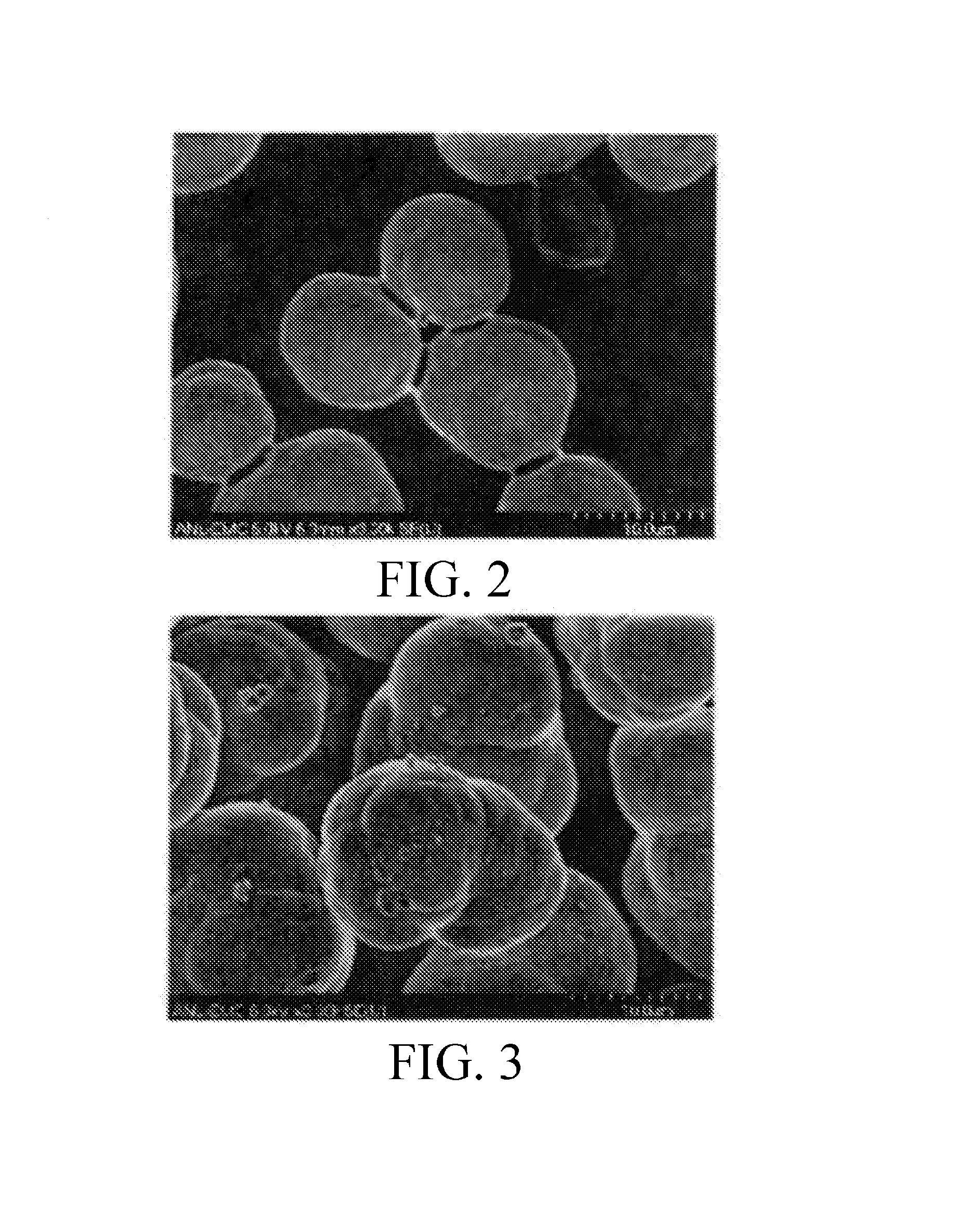Method for producing size selected particles