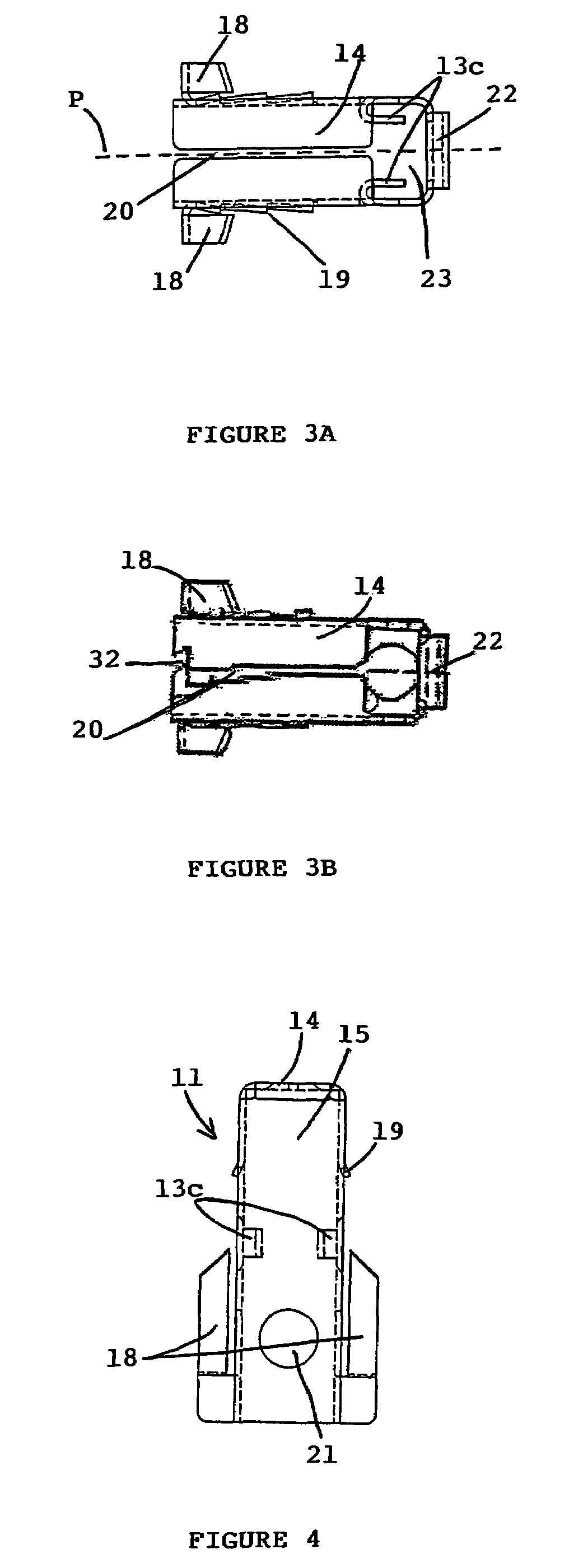 Attachment device for fixing various elements to a support
