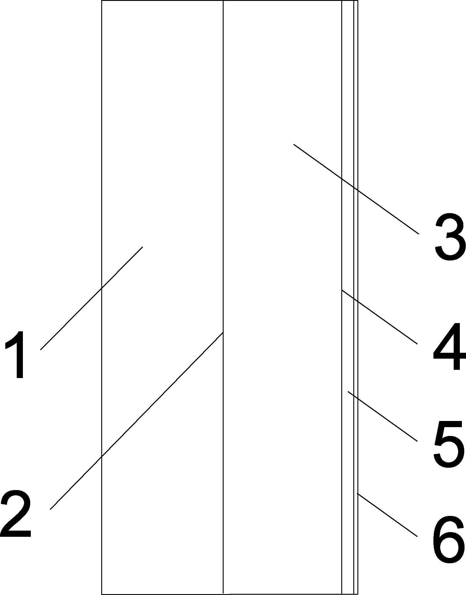 Anti-mildew treatment construction method for underground space latex paint engineering