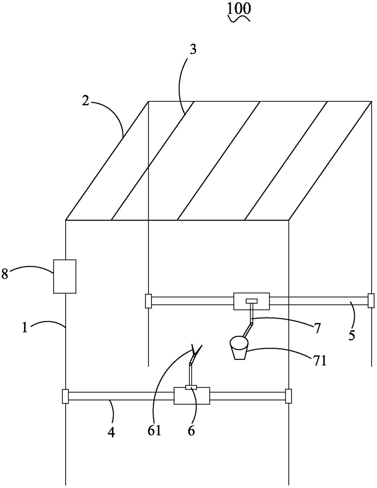 Multifunctional grape planting rack