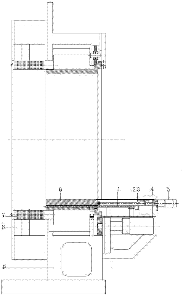 Separate-rod-source telescoping mechanism for PET-CT and control method thereof