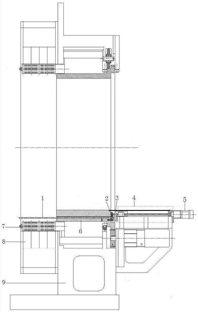 Separate-rod-source telescoping mechanism for PET-CT and control method thereof
