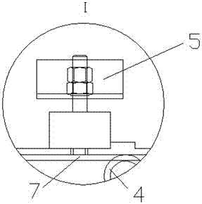 A push-pull vehicle-mounted generator installation device