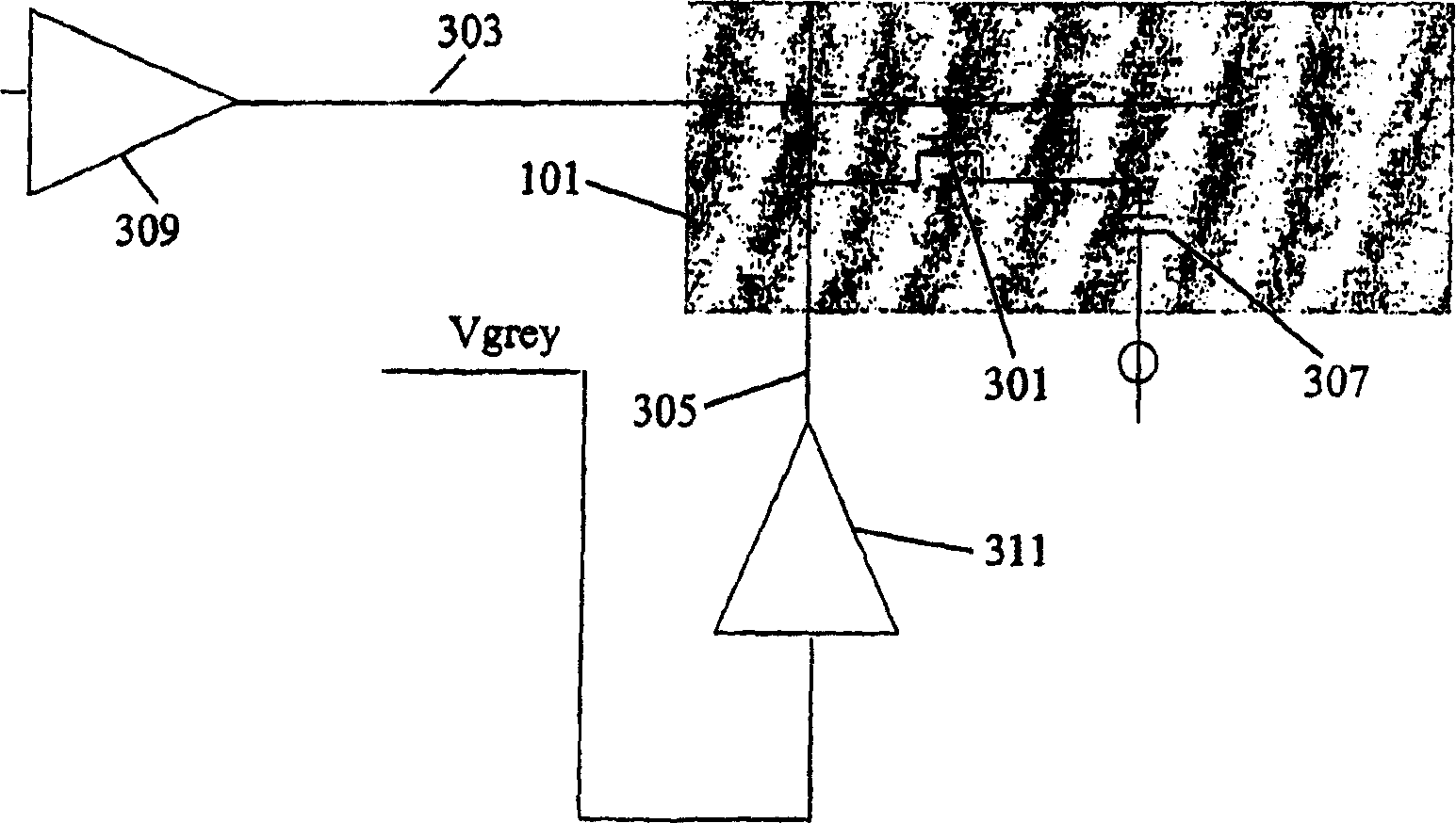 Touch sensitive display for a portable device