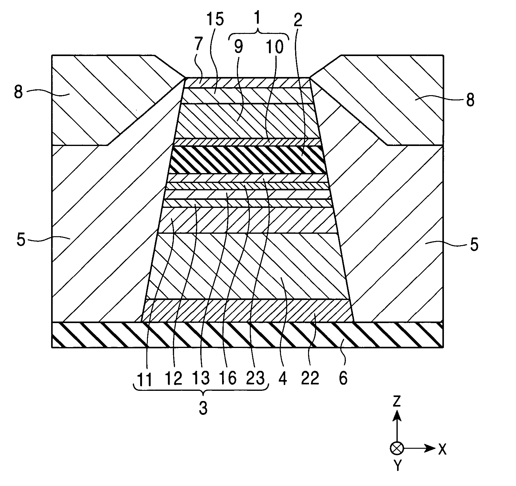 Exchange-coupled film, method for making exchange-coupled film, and magnetic sensing element including exchange-coupled film