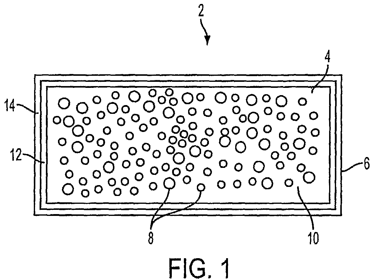 Composite structural material and method of making the same