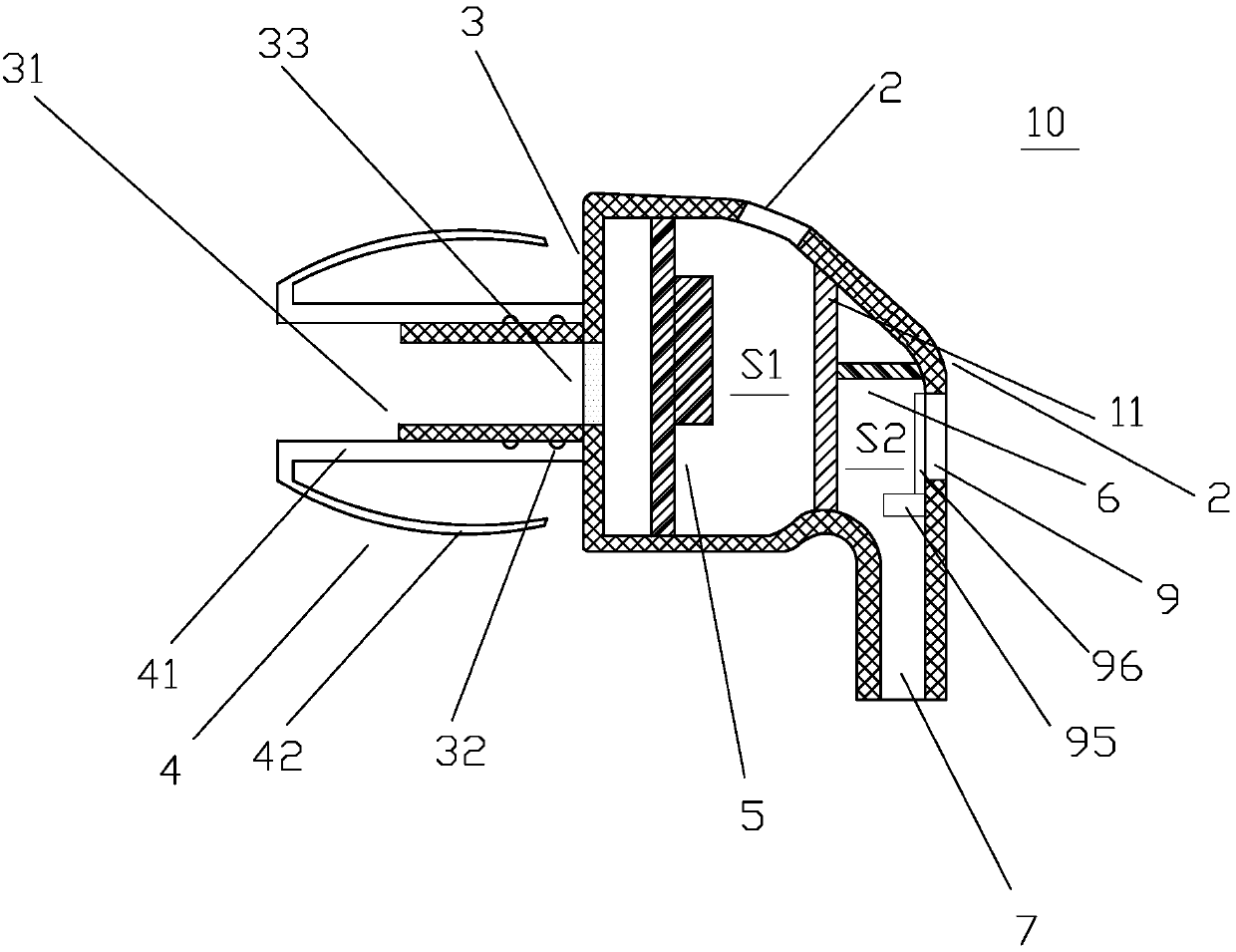 Noise reduction method for noise reduction earphones