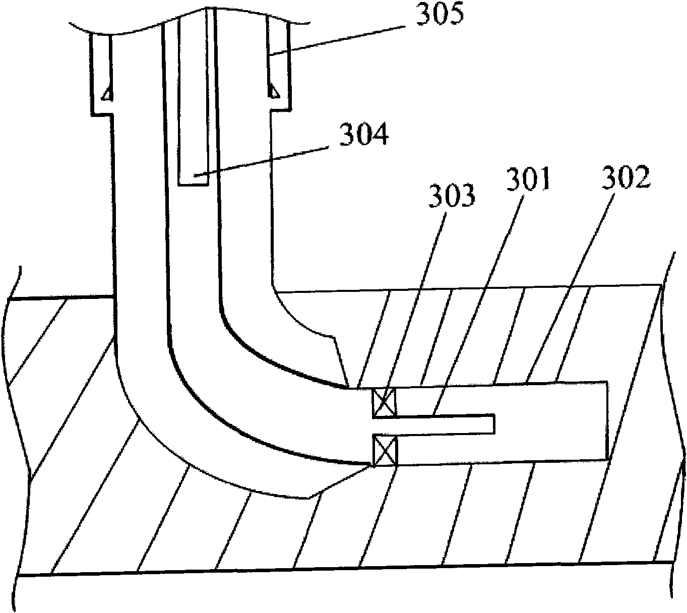 Well completion technique for efficiently controlling pressure and retaining water cone of horizontal well