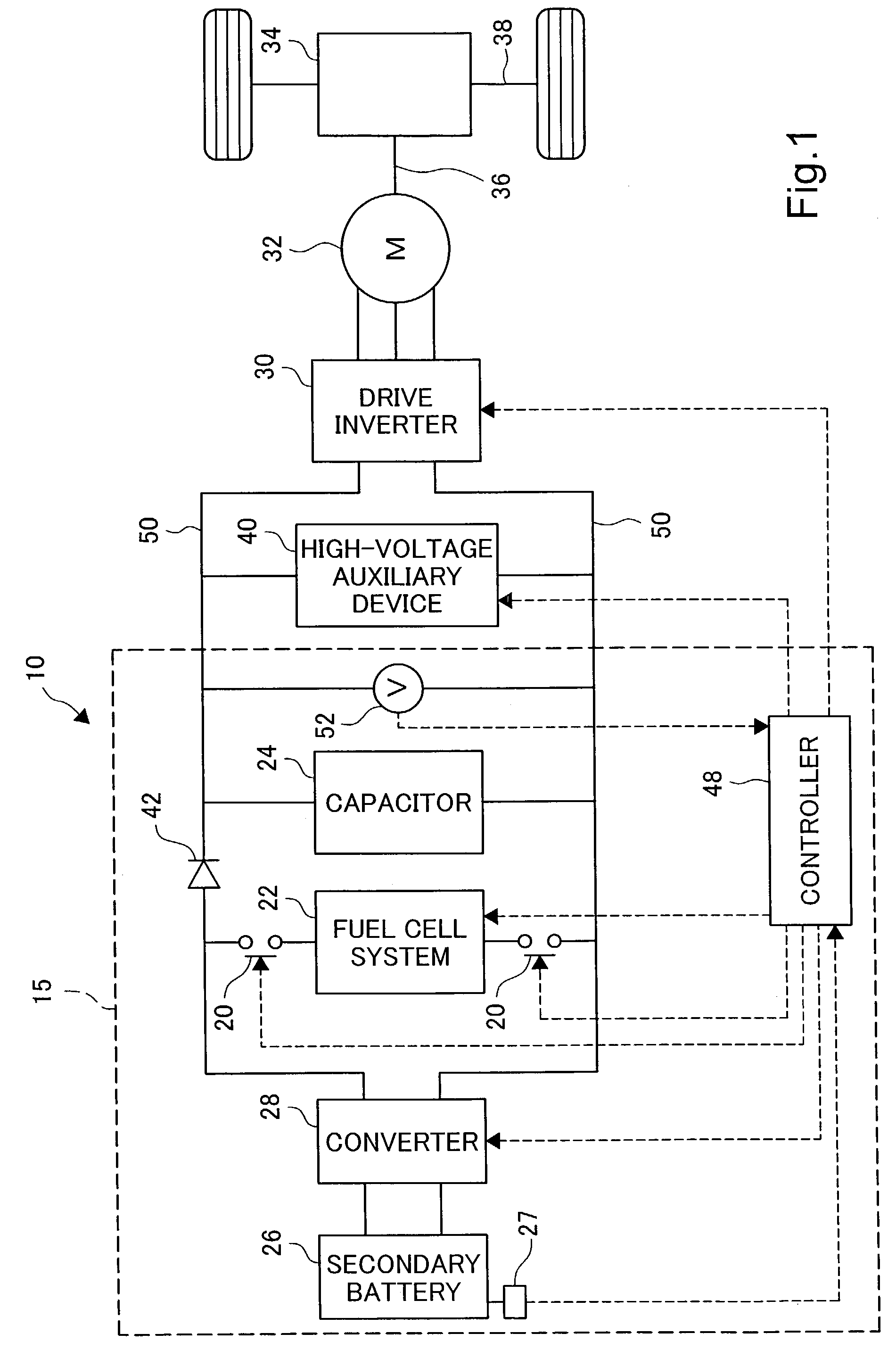 Power supply apparatus including fuel cell and capacitor, and operation method thereof