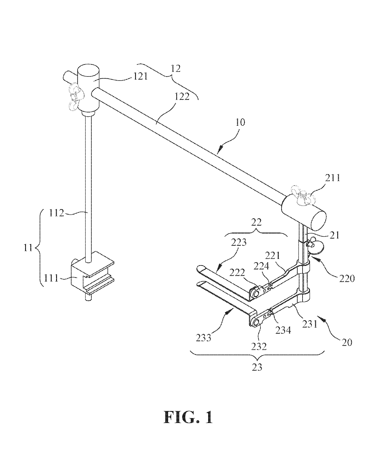 Device of automatic mechanical wound opener for head and neck surgery