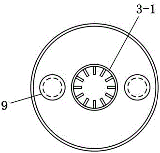 Circulating aerator for bottom of culture pond