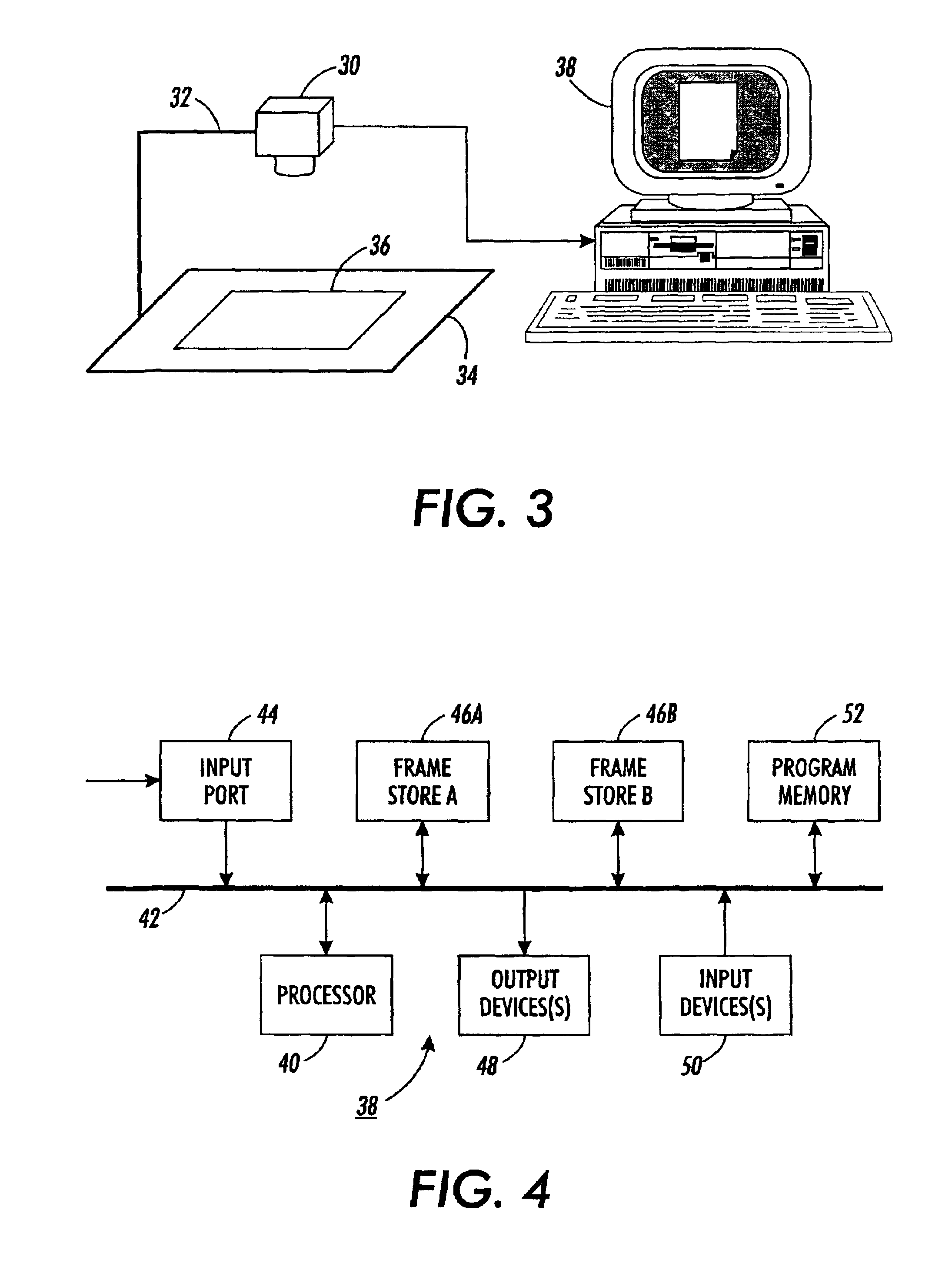 System with motion triggered processing