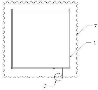 Steel pile casing positioning device and method for steel sheet pile hole guiding construction