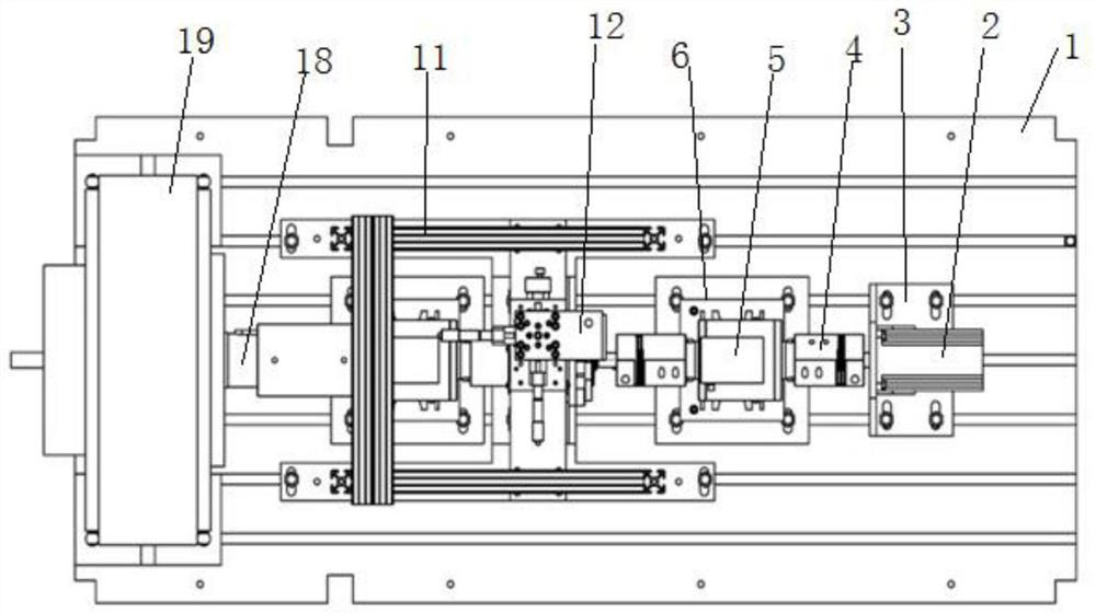 Device and method for measuring radial deformation of flexible gear teeth of harmonic reducer