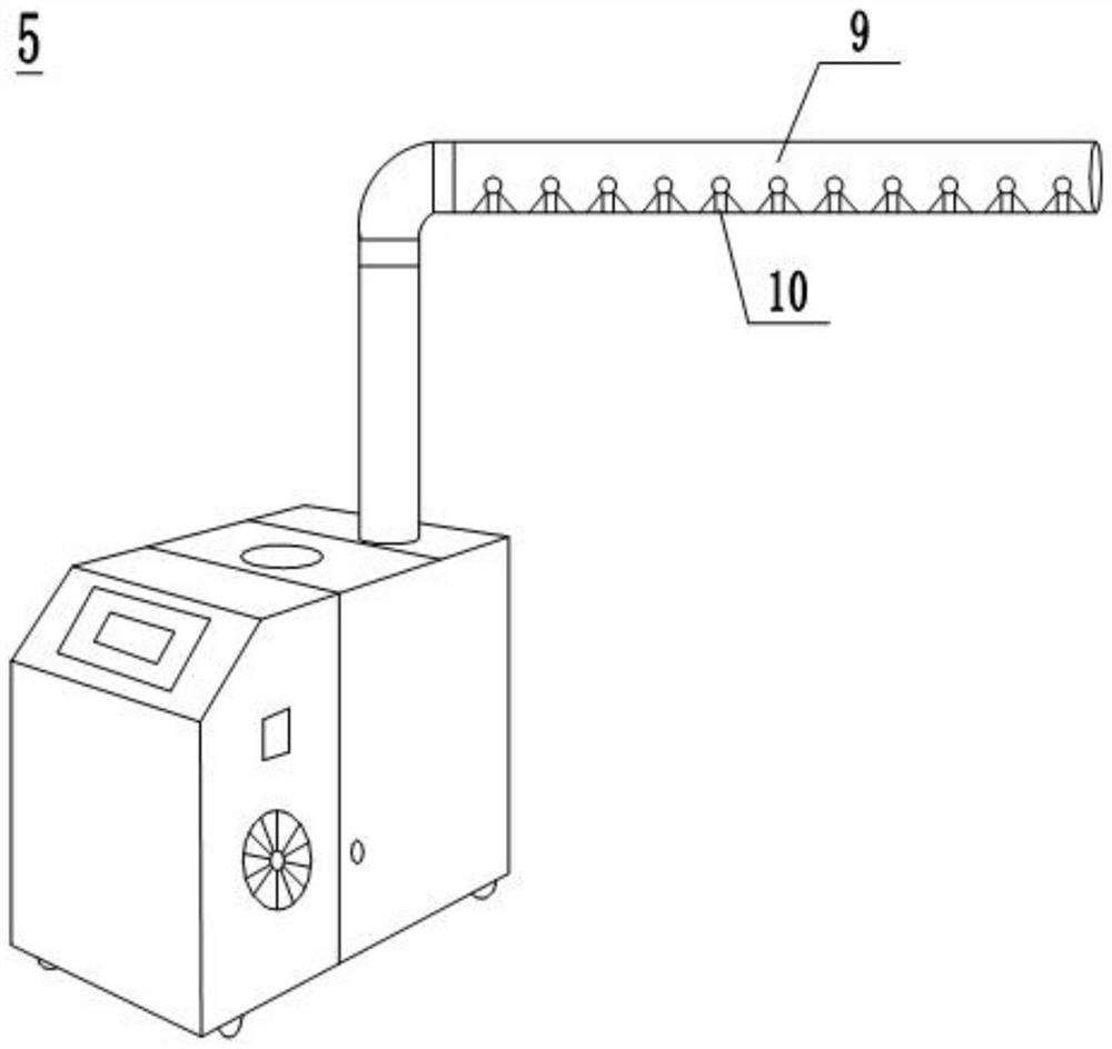 Rapid callus rooting system for cuttage branch and rapid callus rooting method