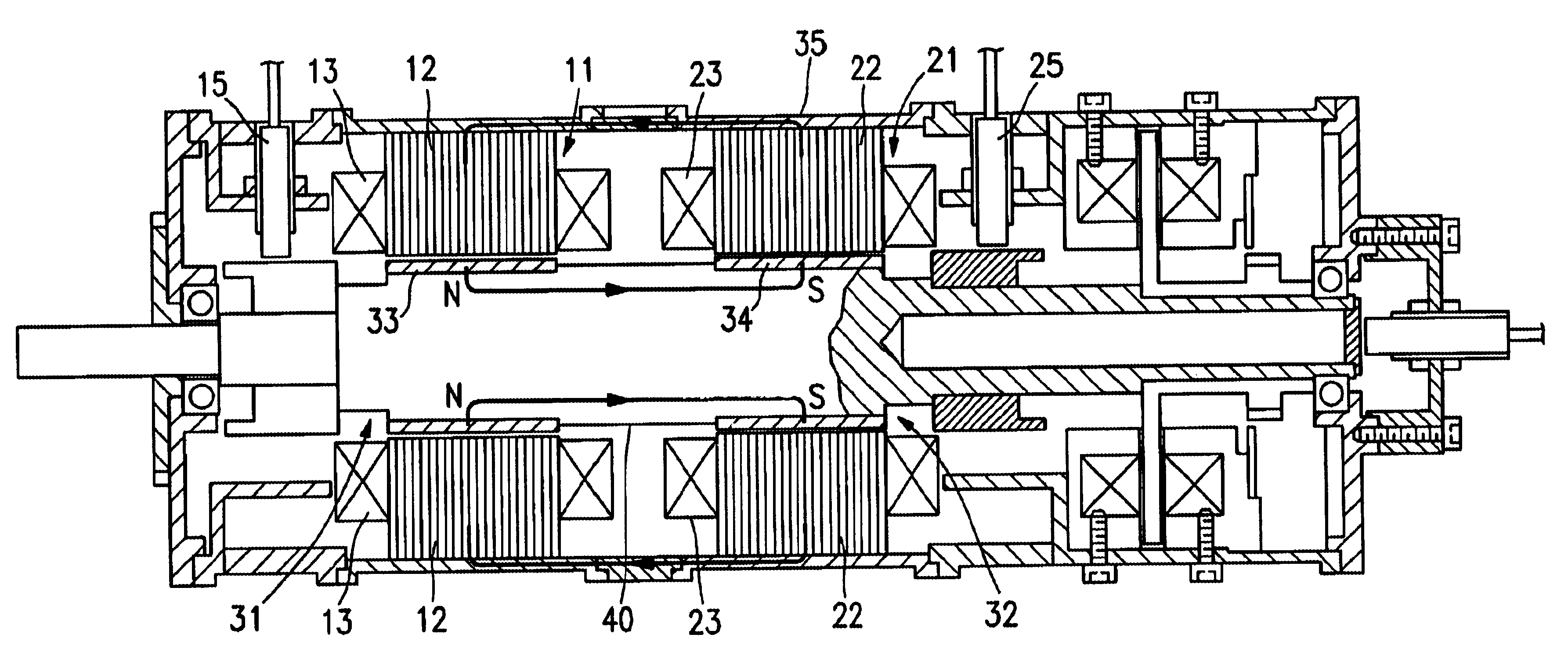Magnetic levitation motor and method for manufacturing the same