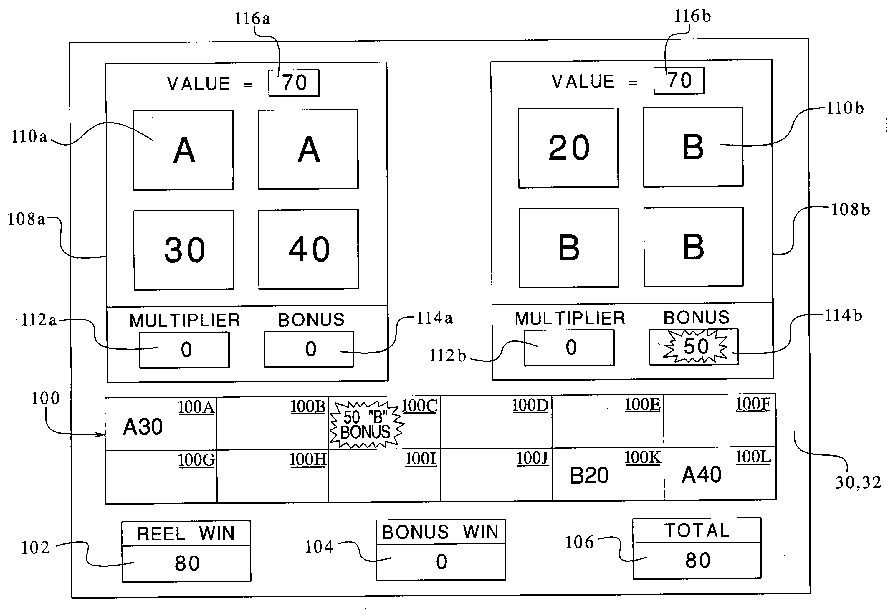 Gaming device having a plurality of symbol generators and accumulation game with multiple independent terminating conditions