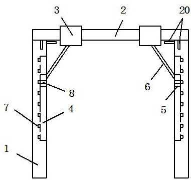 A steel structure house and its installation method