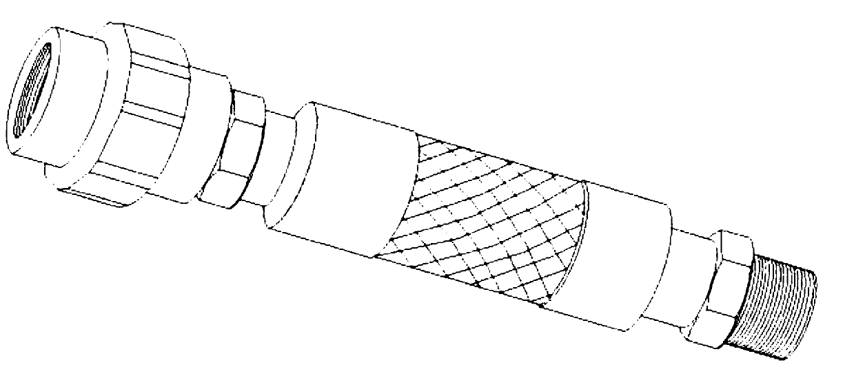 Pipeline connecting device