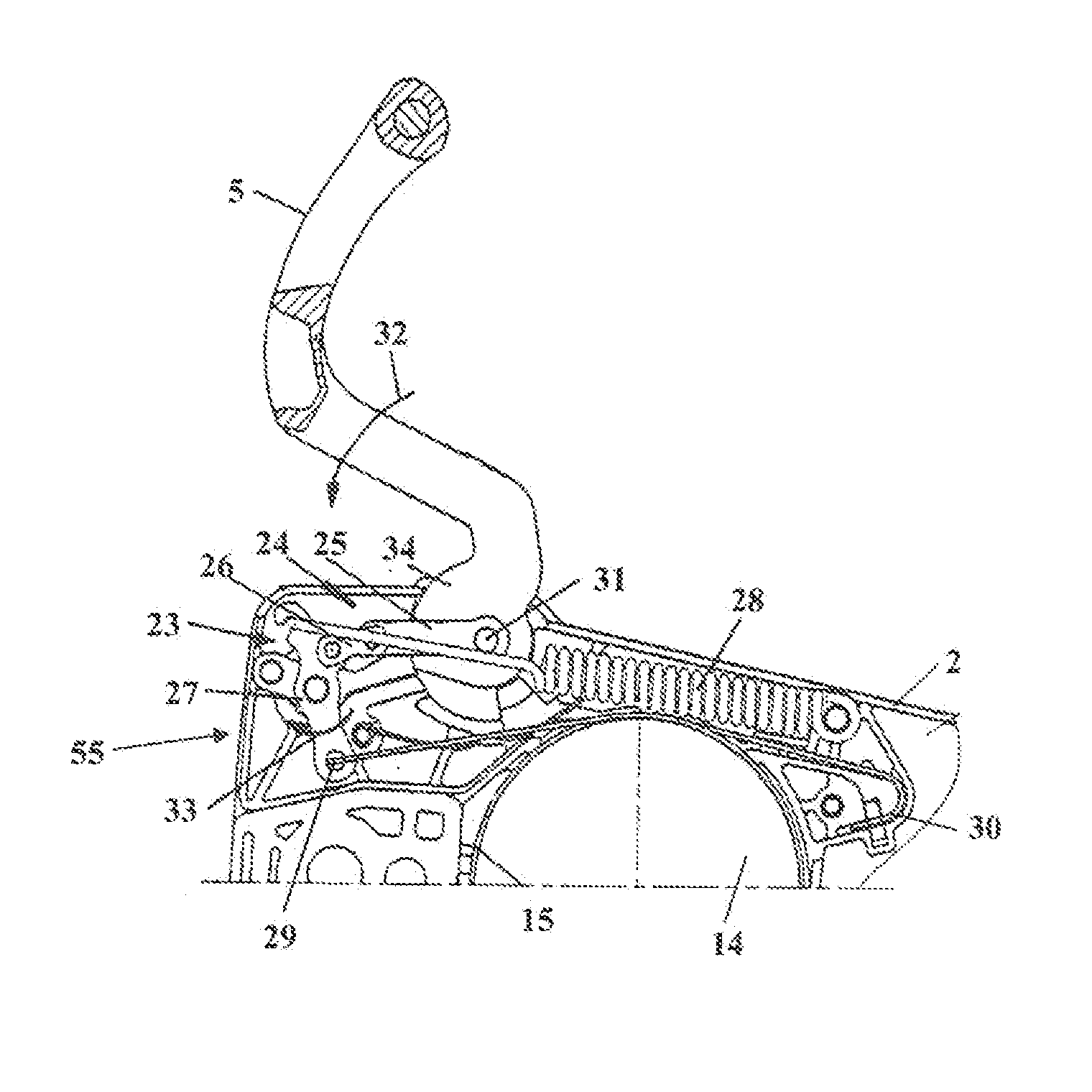 Work apparatus having a braking arrangement