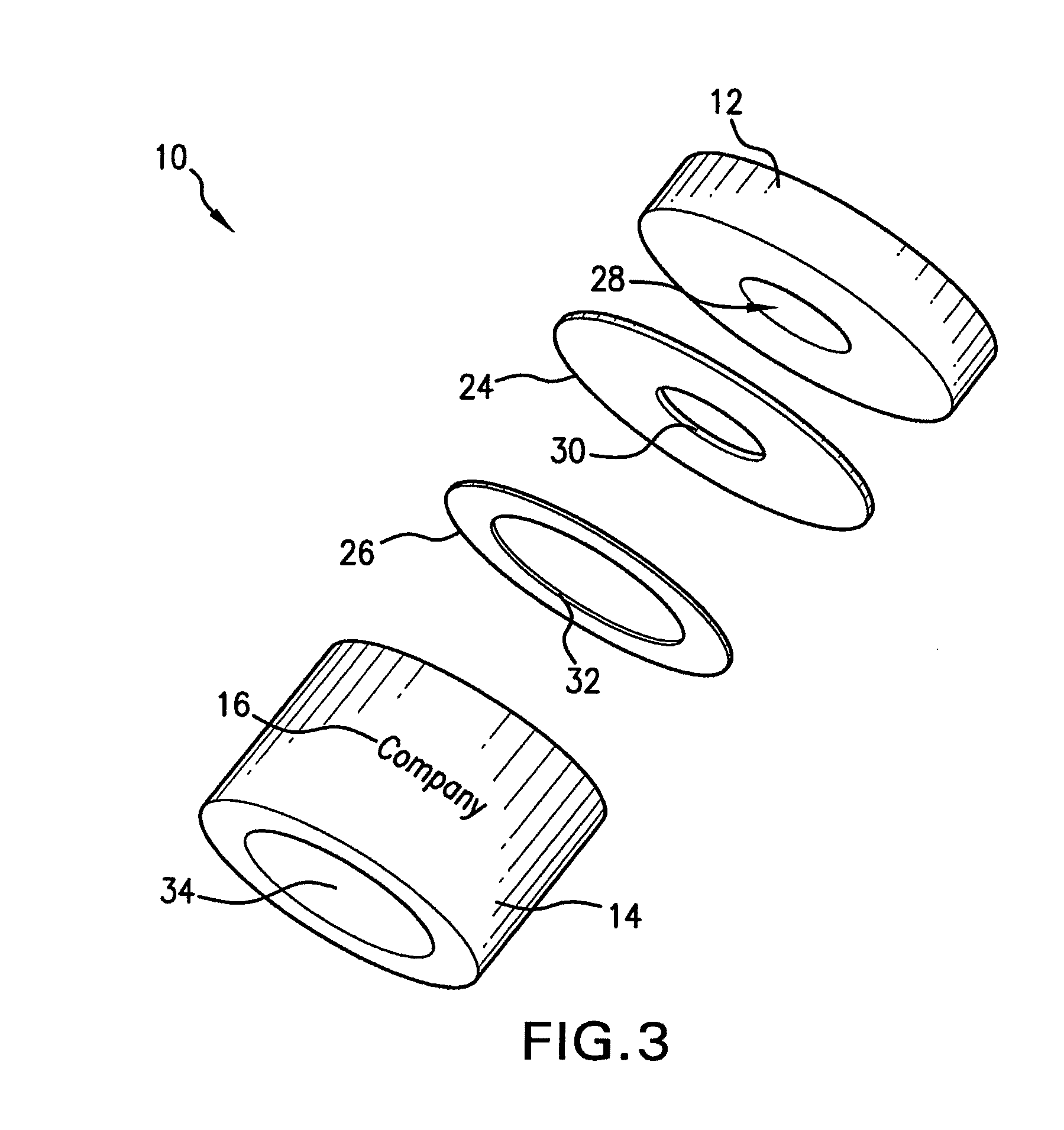 Probe electrode pad and probe electrode pad storage box