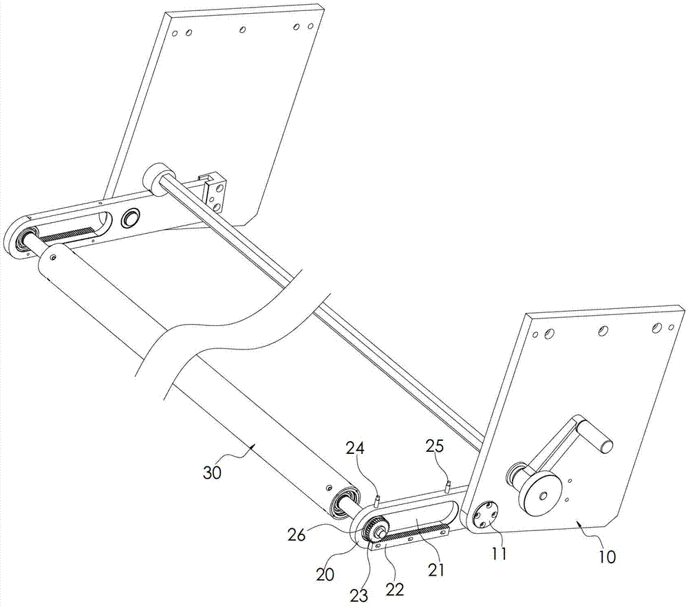 A Tension Control Mechanism for Printing Machine Cloth