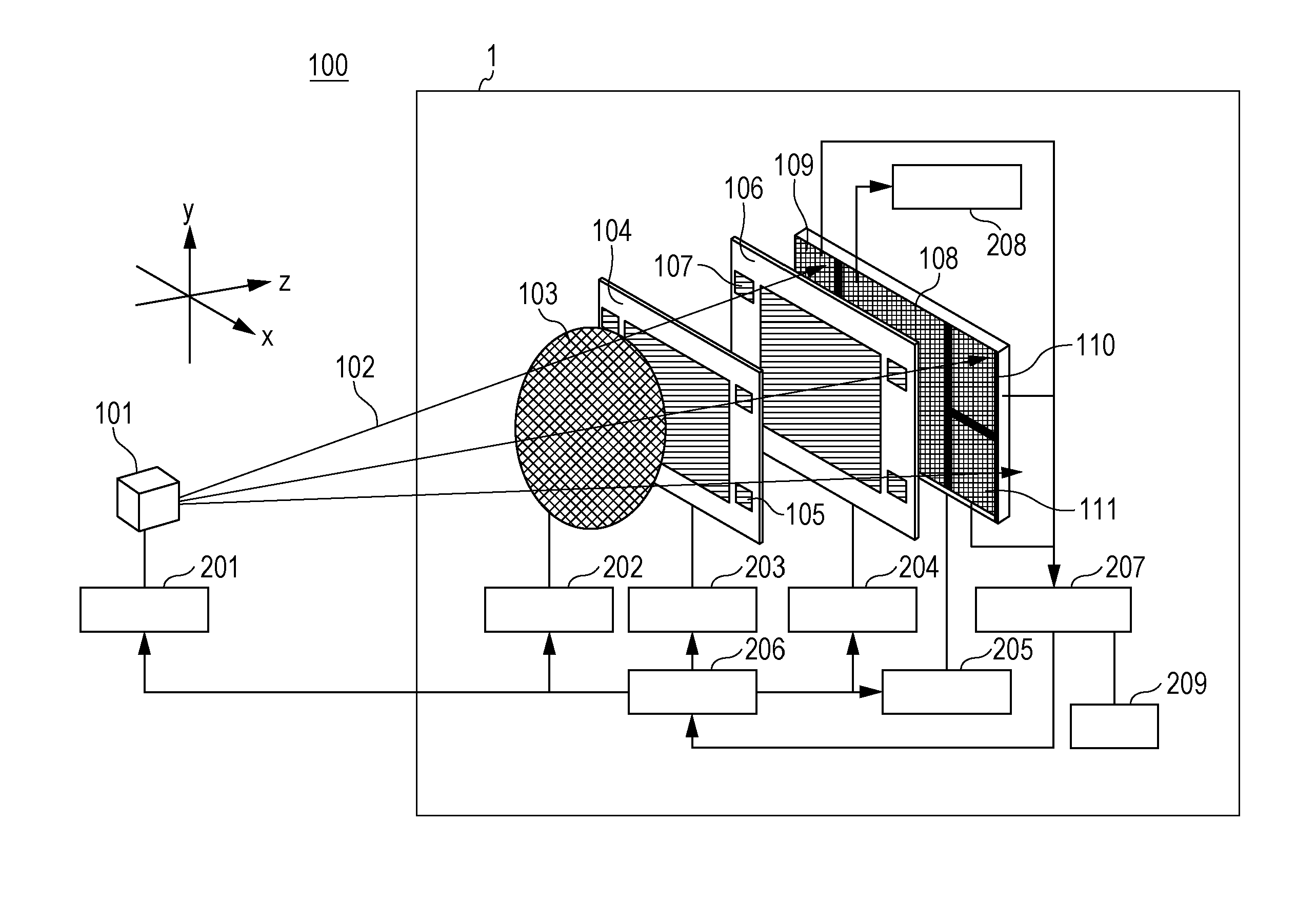 X-ray imaging apparatus and x-ray imaging system