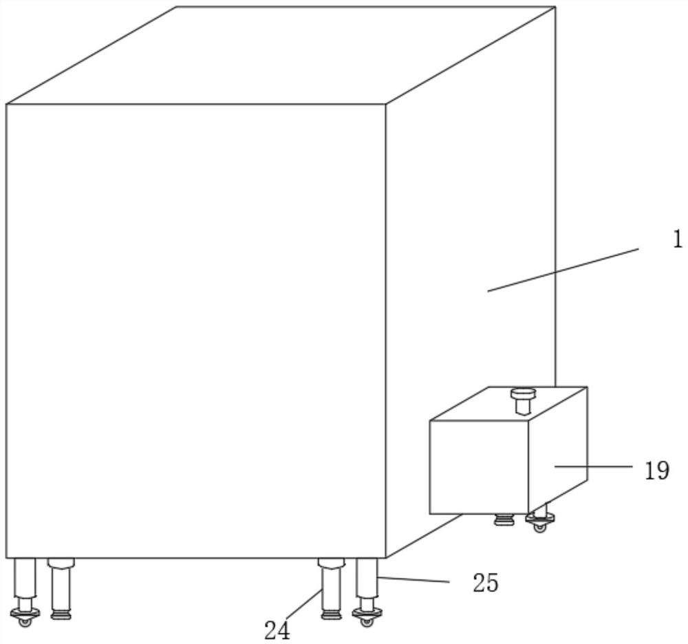 Data line wiring box with three-proofing function