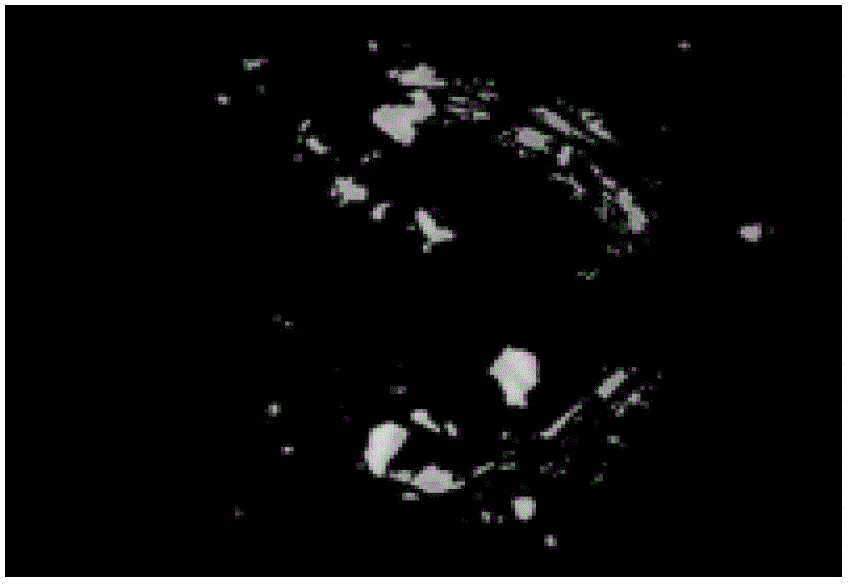 Fuzzy clustering image segmenting method