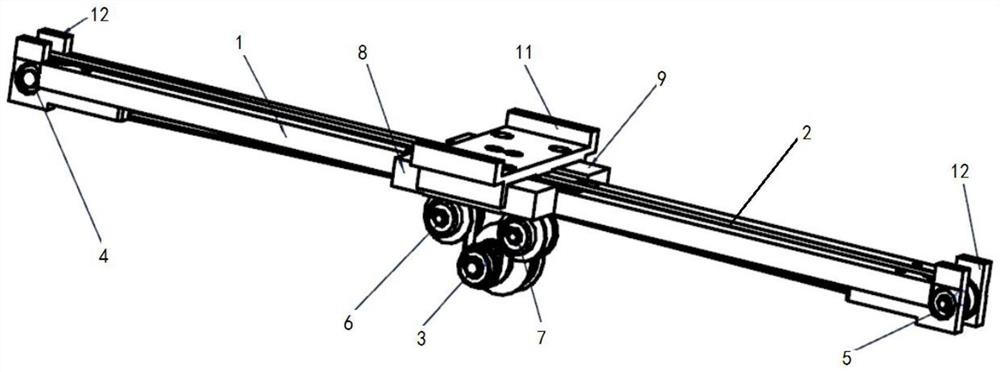 Belt transmission device