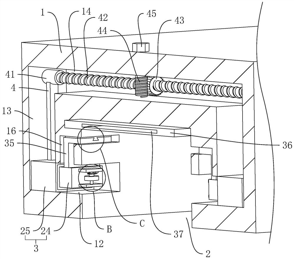 A construction method for synchronous lateral movement of high and low span grid structures