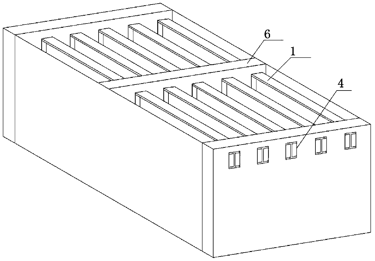 Structure for reinforcing bearing wall of immature soil house and construction method
