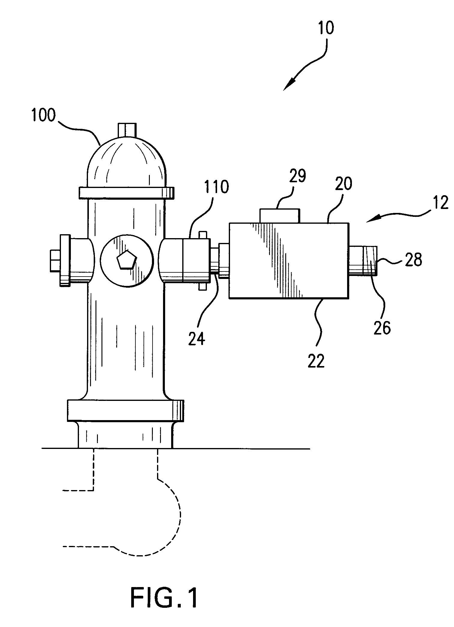 Portable hydrant meter and system of use thereof