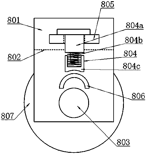 PVC plastic pipe fitting cutting device convenient to move