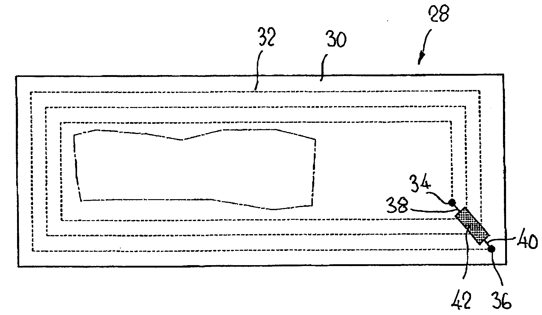 RFID tag and method and device for the production thereof