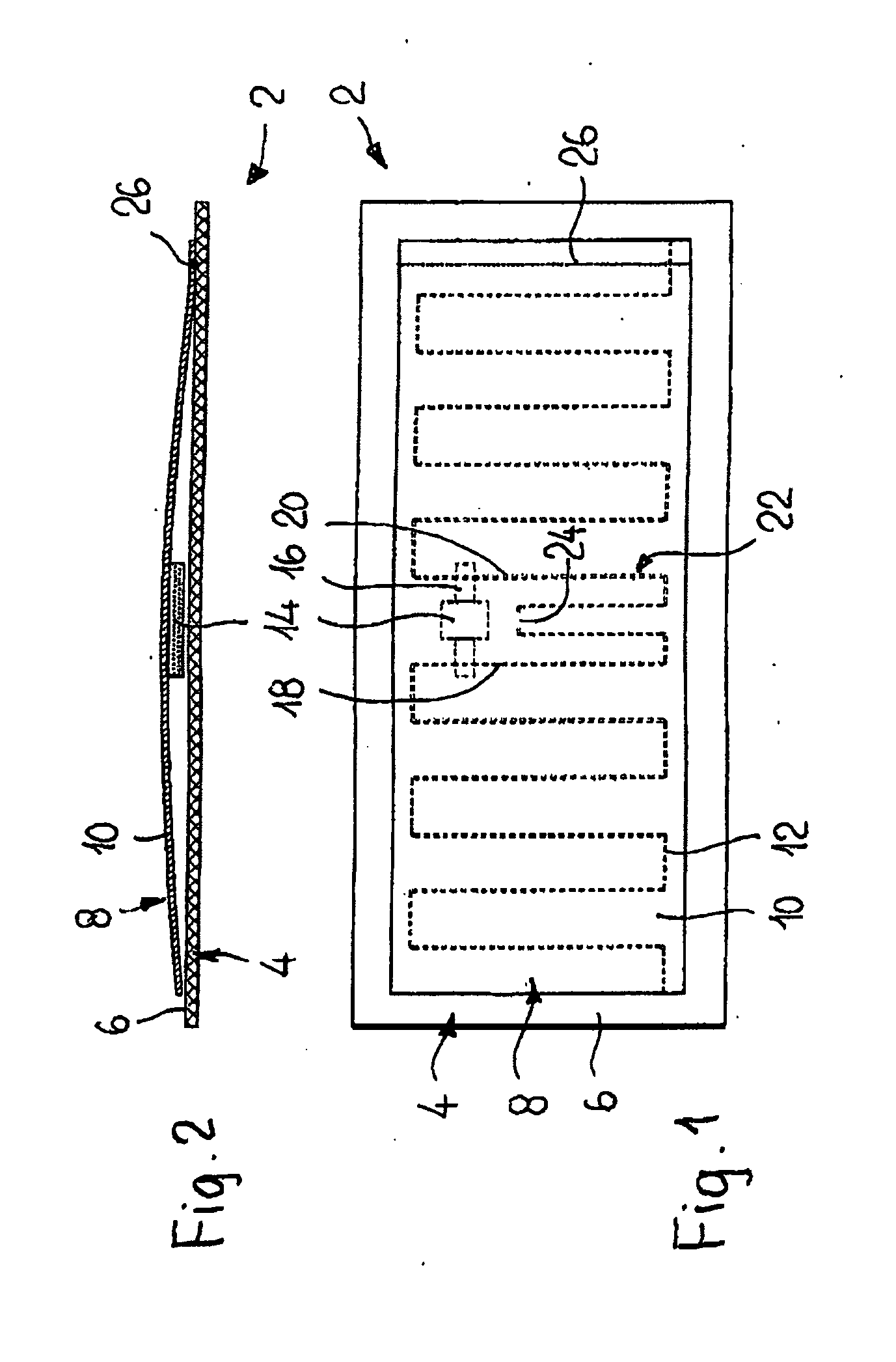 RFID tag and method and device for the production thereof