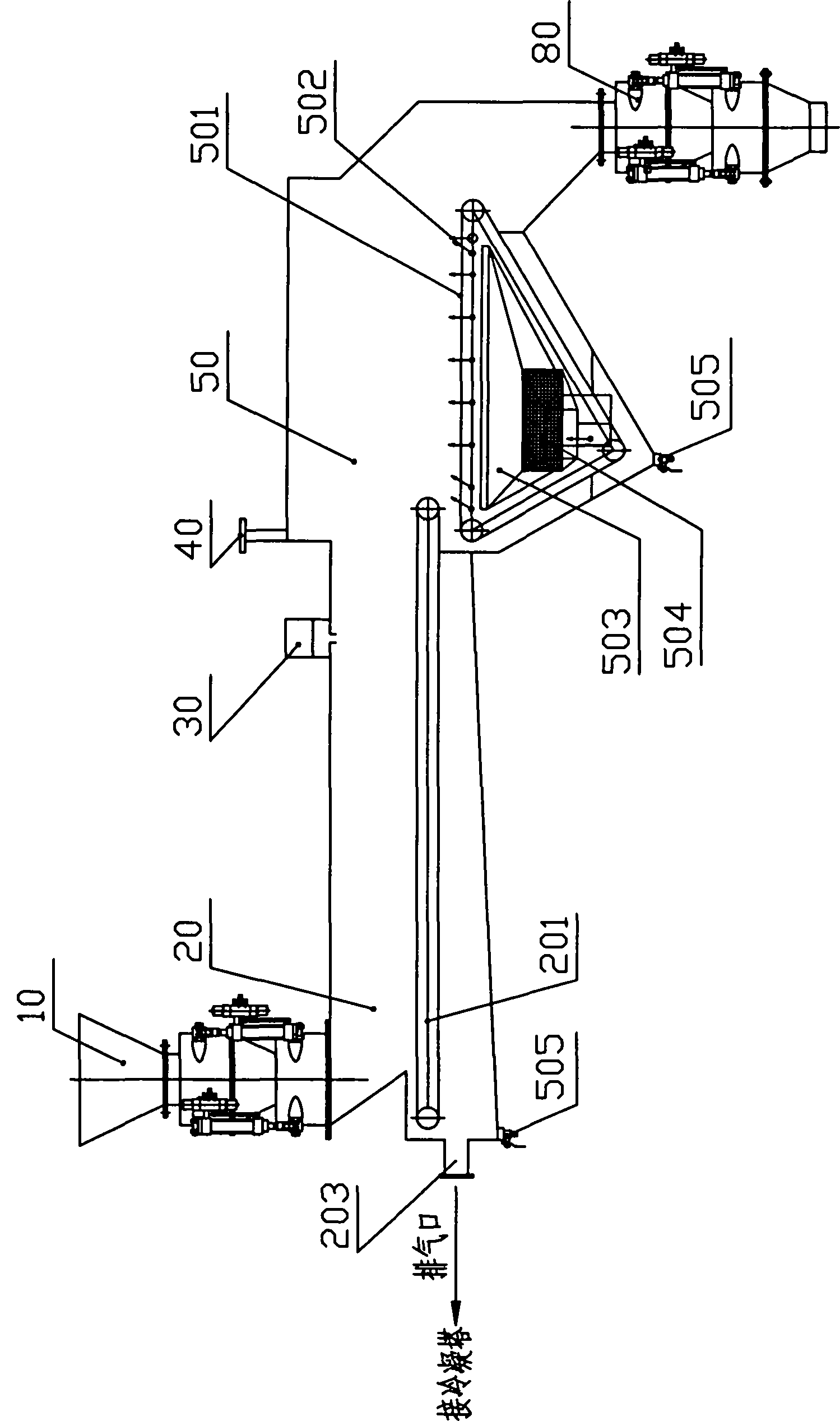 Automatic disassembly and recovery device for electronic components of waste printed circuit board
