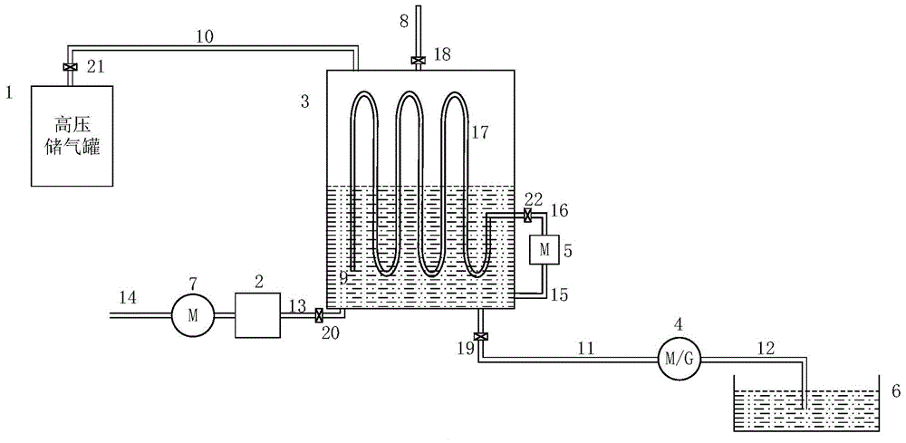Compressed air energy storage device with heating function and method for operating compressed air energy storage device