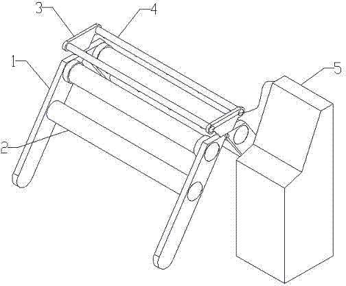 Height-adjustable cloth inspection device