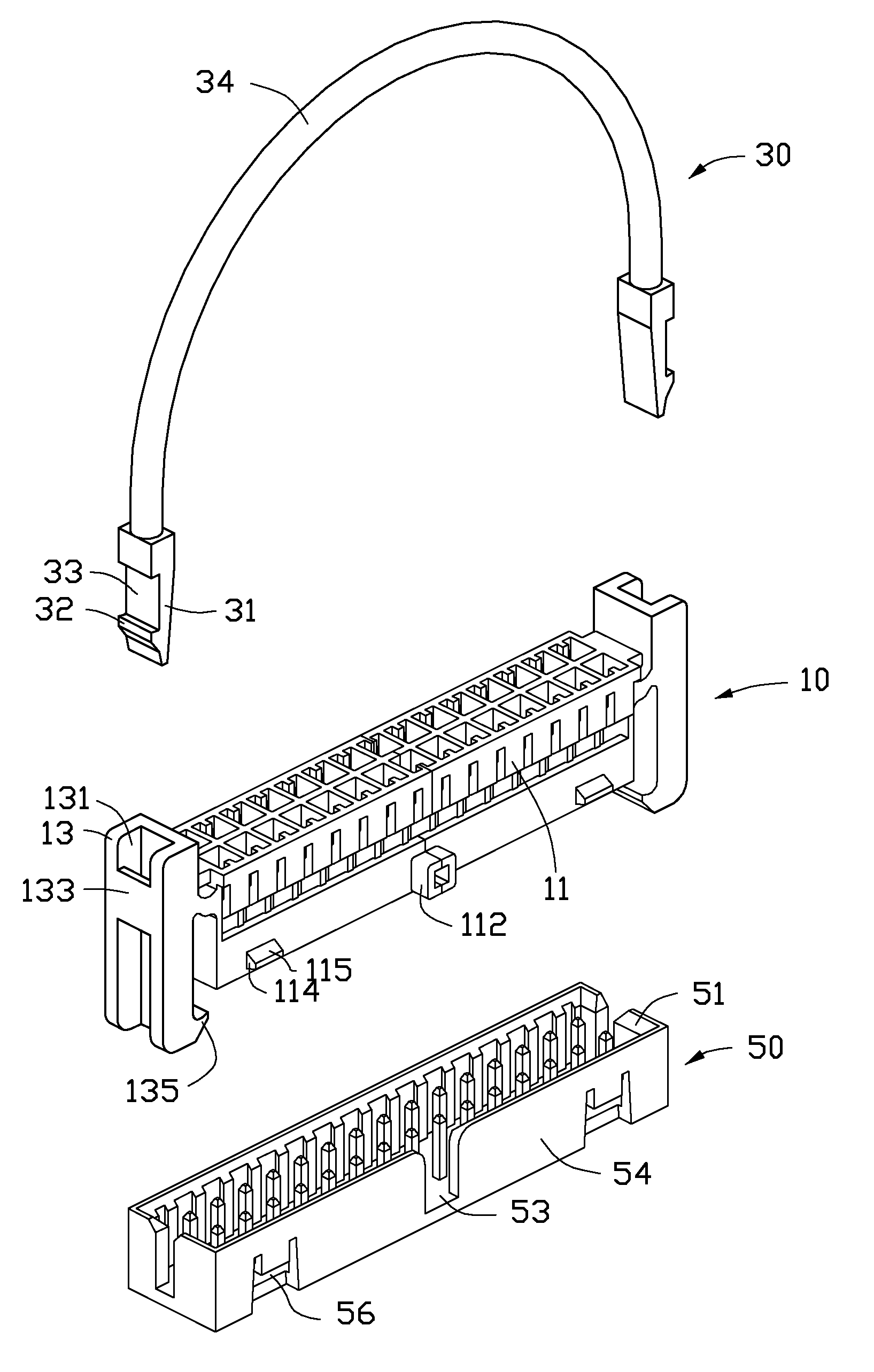 Electronic connector assembly