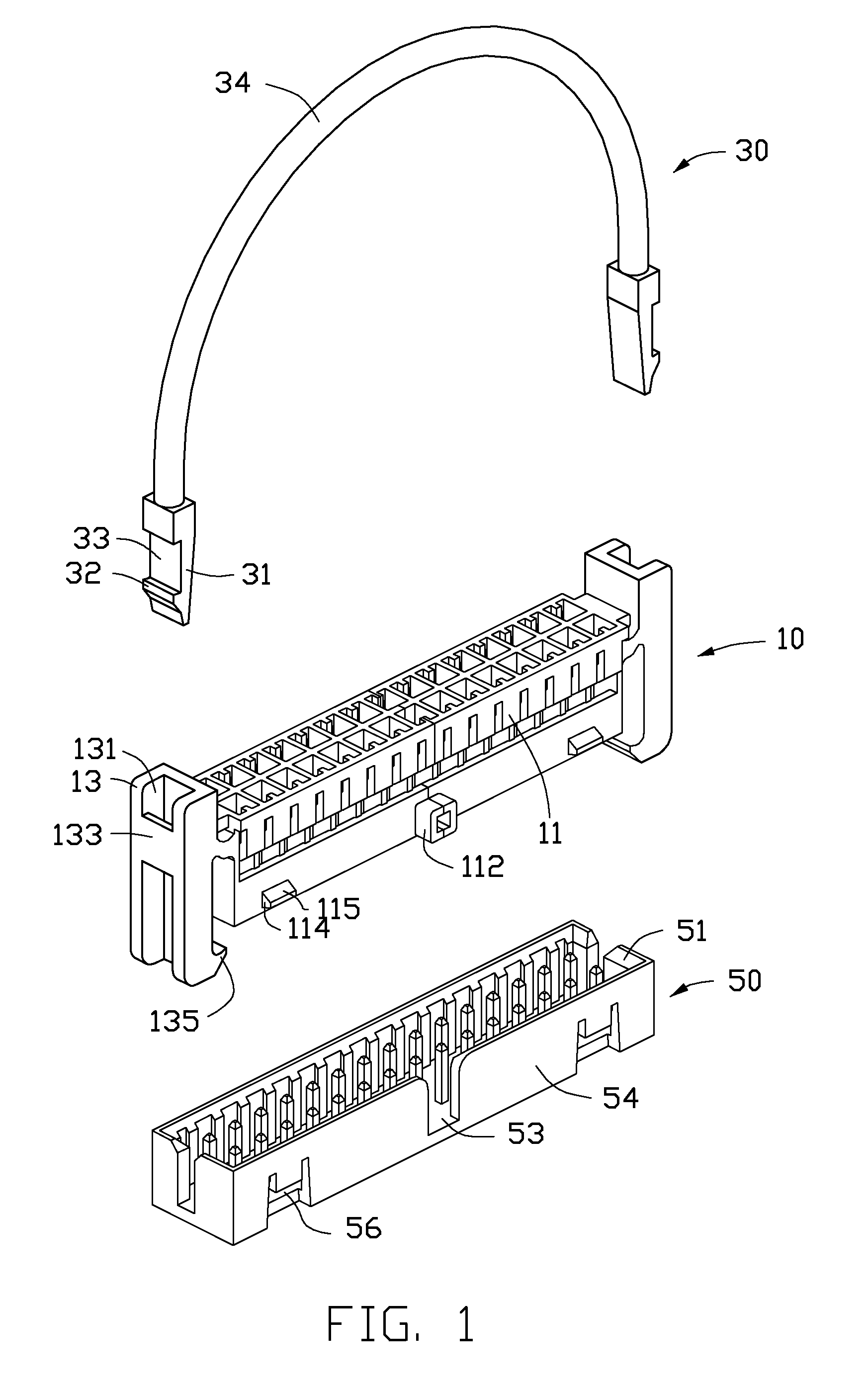 Electronic connector assembly