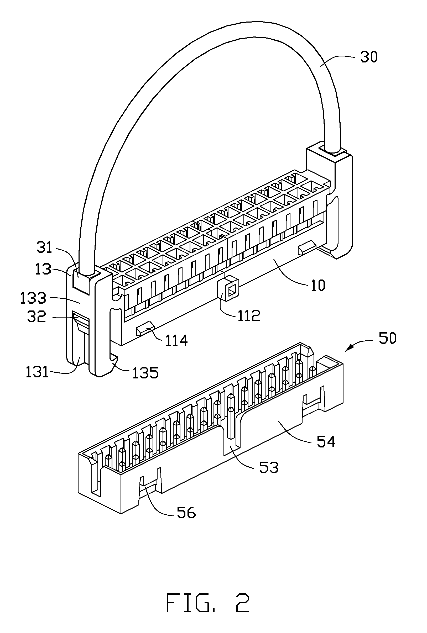 Electronic connector assembly