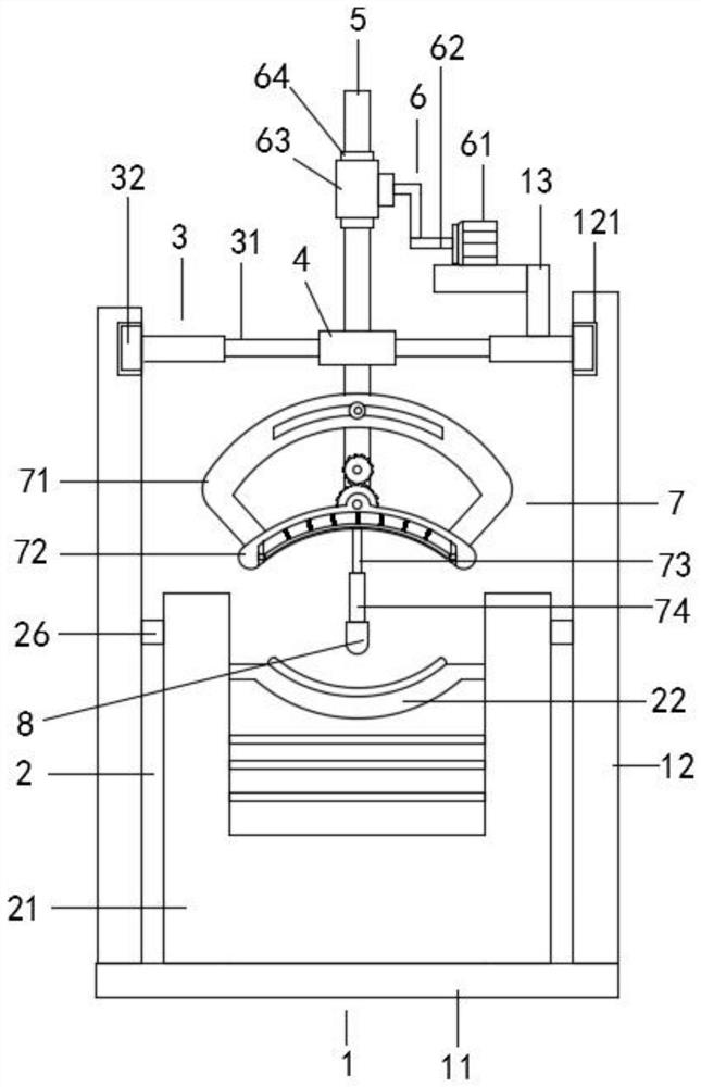 A fontanelle measuring device
