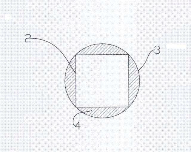 Ultraviolet fluid processor with double-layer cavity wall structure