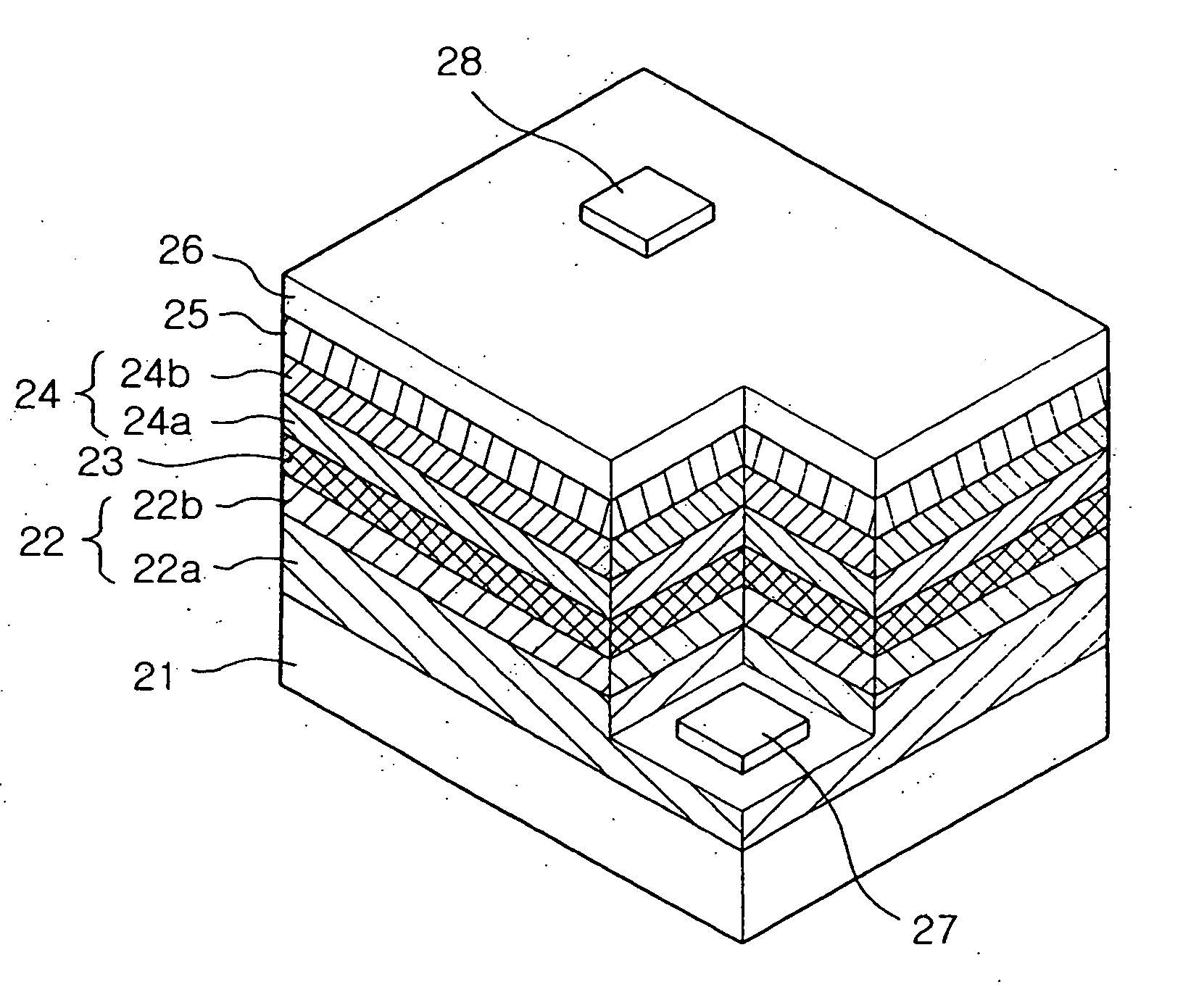 Gallium nitride based semiconductor light emitting diode and process for preparing the same