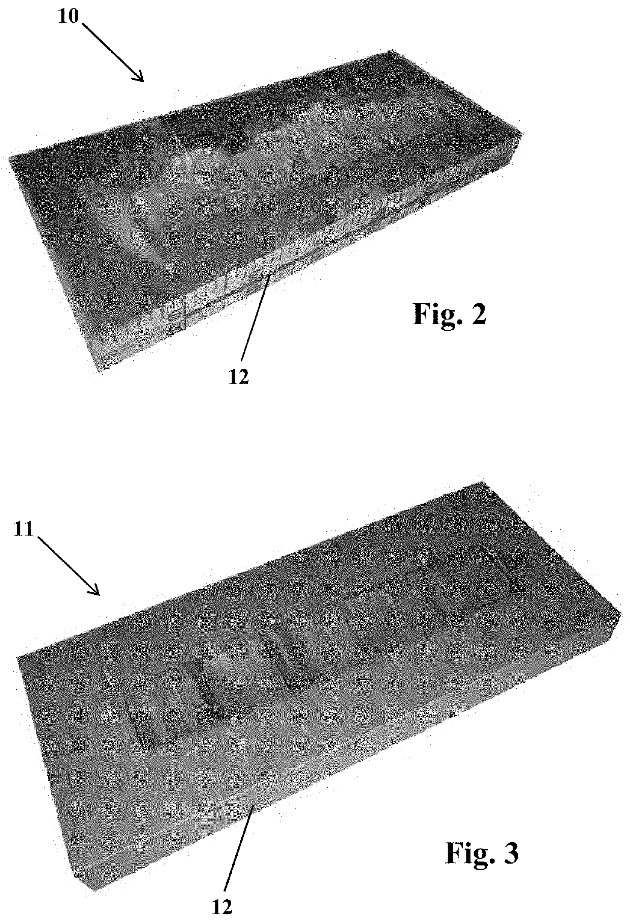 Method for producing a scaled-up solid model of microscopic features of a surface