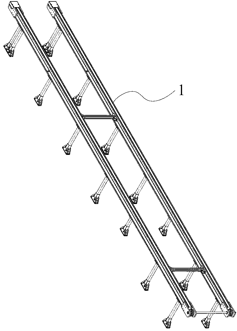Automobile windshield glass rubber coating device