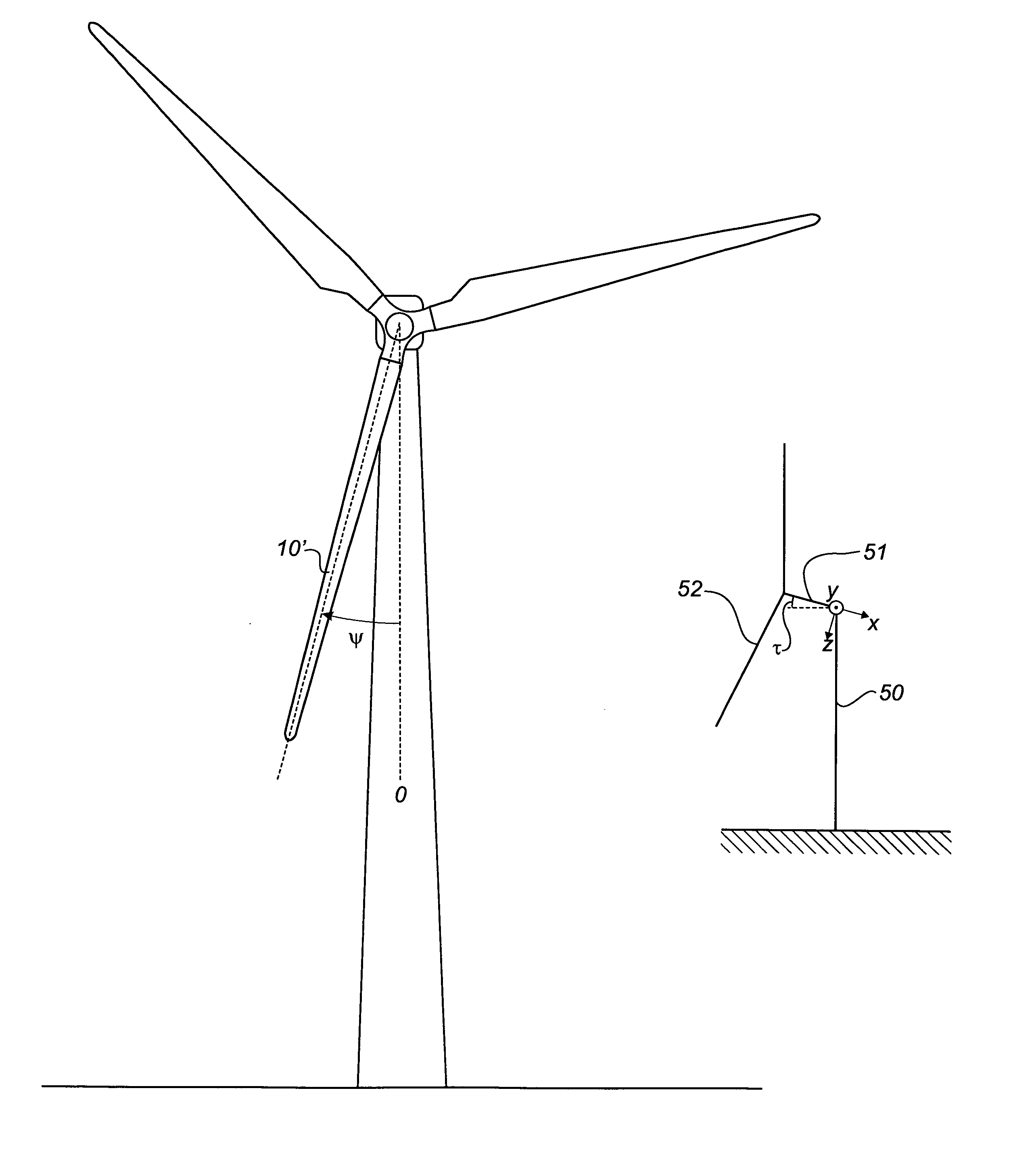 Method of in situ calibrating load sensors of a wind turbine blade